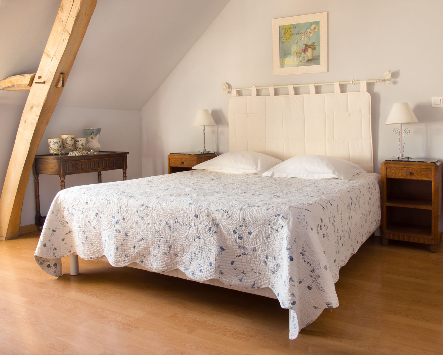 Chambre des Prés Hauts au Bourg Joly, Rigny-Ussé